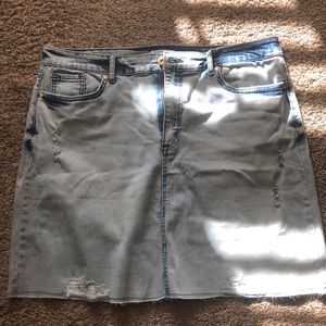 Sofia jeans  Antonella skirt distressed size 16